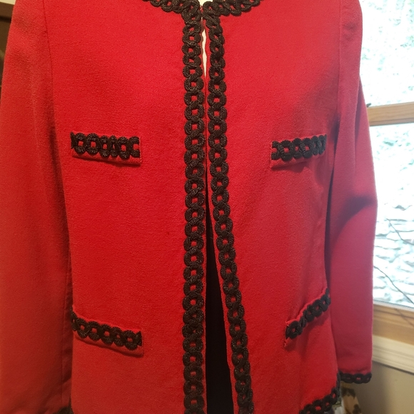 Vintage Lilli Ann Boiled wool and Mohair jacket size 8 - Picture 8 of 10